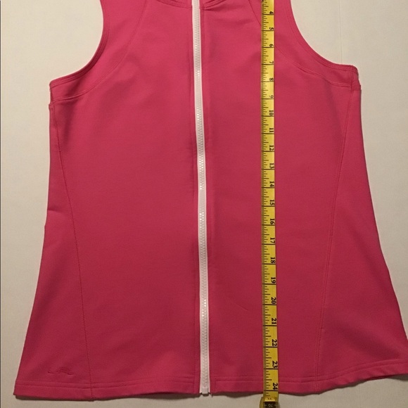 Lauren Ralph Lauren active women’s hooded vest full zip pink - Picture 3 of 7